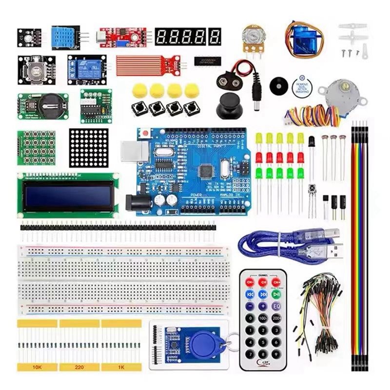 Diy Electronics Learning Kit - ชุดเริ่มต้น ABDE-RFID สำหรับ Arduino UNO R3