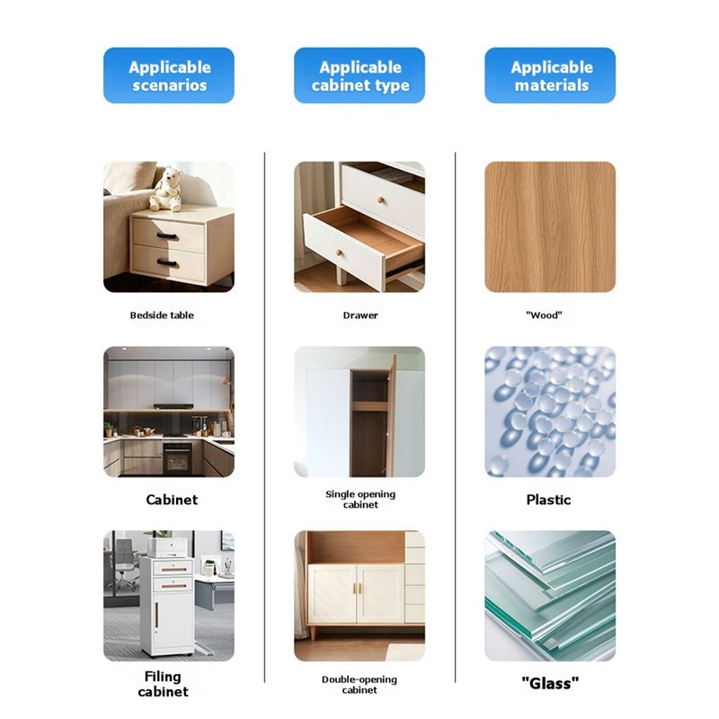 Diy Electronics Cabinet - ล็อคประตูอิเล็กทรอนิกส์แบบสมาร์ทสำหรับลิ้นชัก เทคโนโลยี NFC - ล็อคตู้ไม้แบบซ่อน DIY