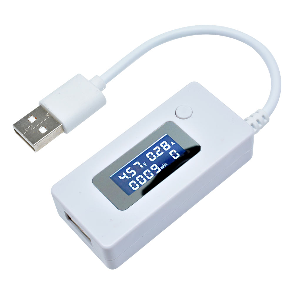 Logic Analyzer Usb - LCD Micro USB Charger แบตเตอรี่ความจุแรงดันไฟฟ้าเครื่องทดสอบเครื่องตรวจจับ +