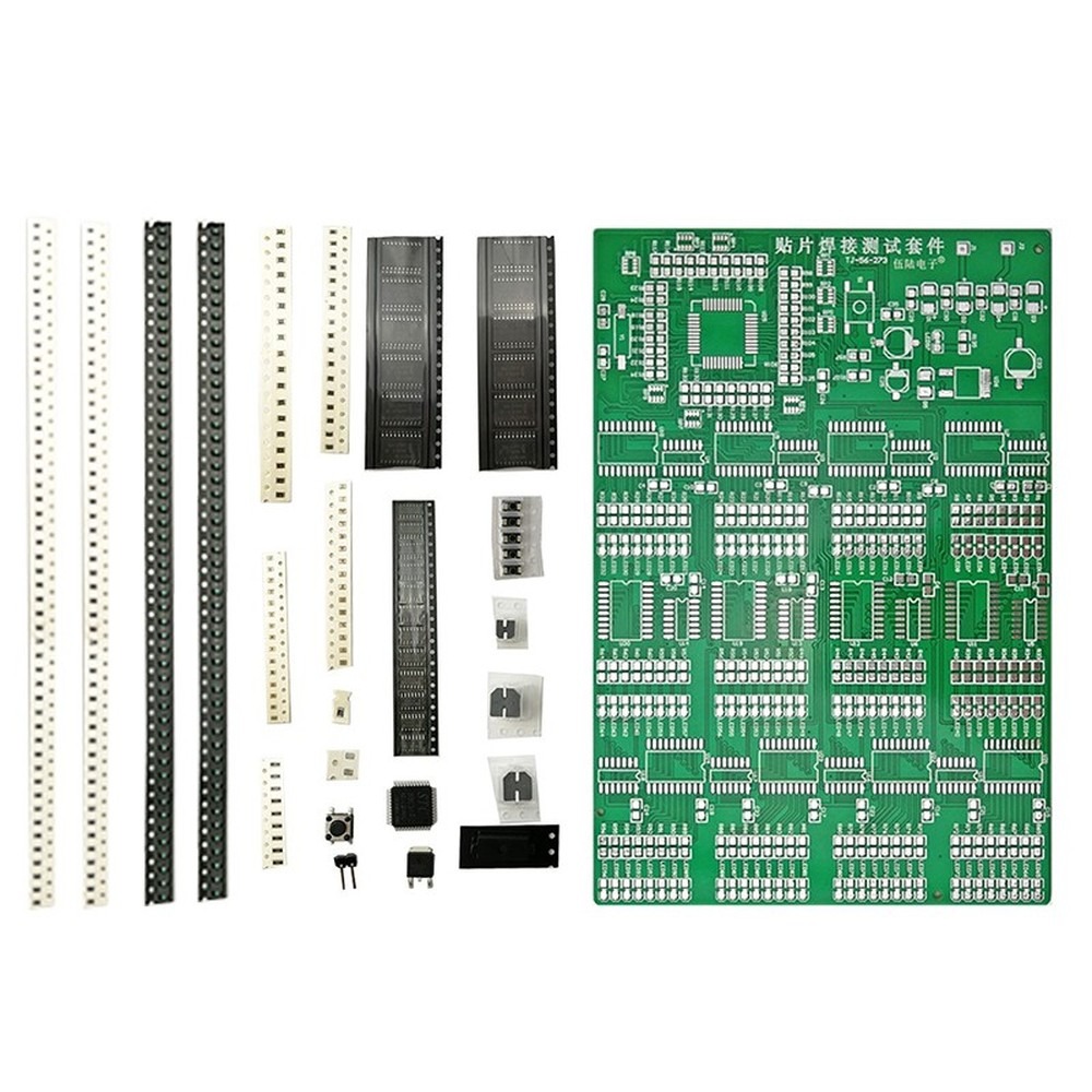 แผ่นฝึกหัดบัดกรี SMT พร้อมชิ้น - Diy Electronics Project Kit บทวิจารณ์และราคา