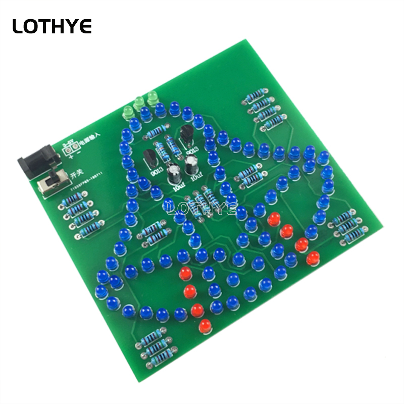 DC 3-5V LED Light Swing Wind C - Diy Electronics Project Kit บทวิจารณ์และราคา