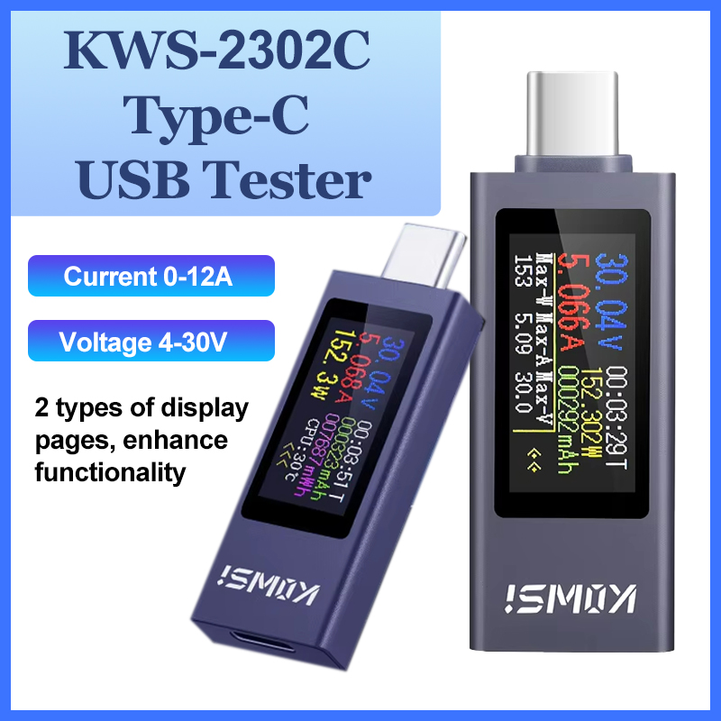 KWS-2302C Type-C USBเครื่องทดส - Logic Analyzer Usb บทวิจารณ์และราคา