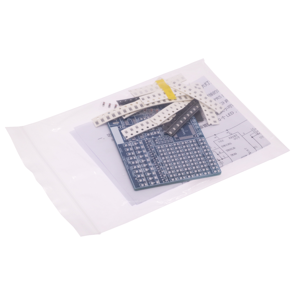 SMD NE555 CD4017 หมุนกระพริบ L - Diy Audio Electronics Kit บทวิจารณ์และราคา