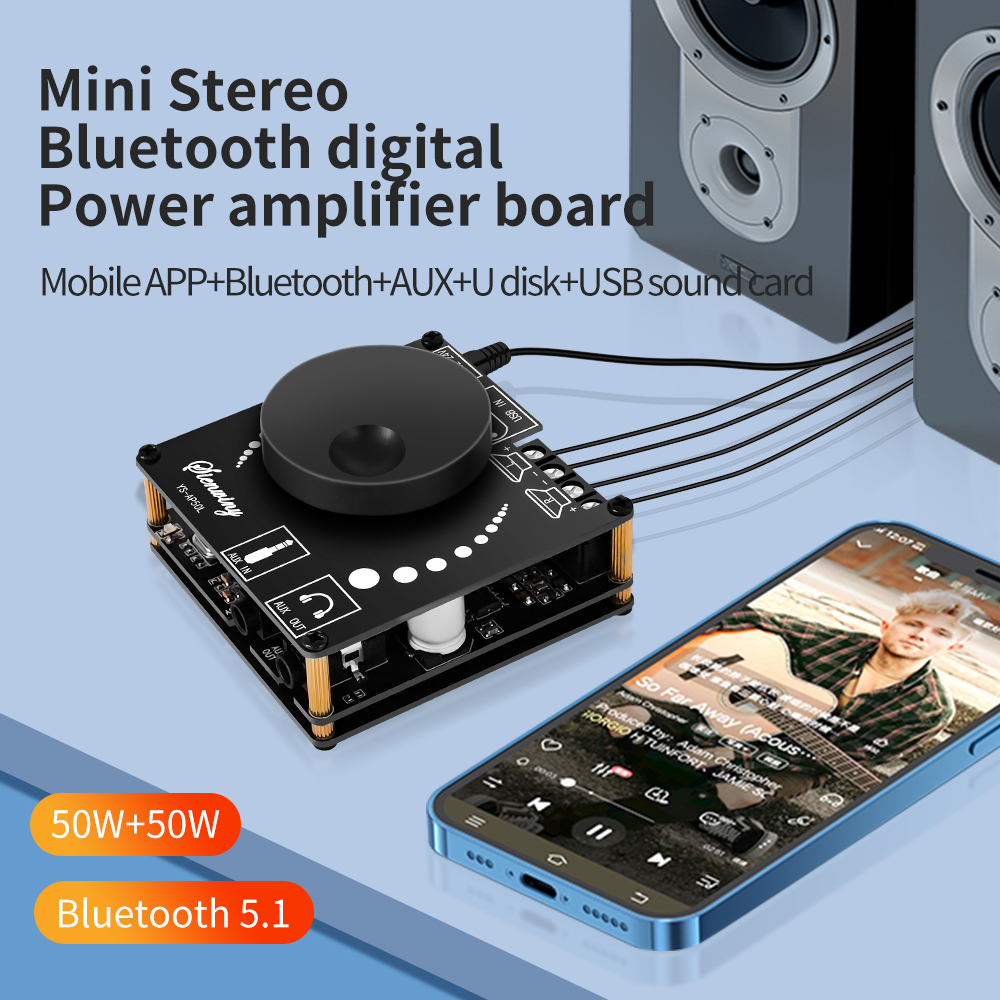 โมดูลปรับแต่งเสียง DIY 50W*2 ม - Diy Audio Electronics Kit บทวิจารณ์และราคา