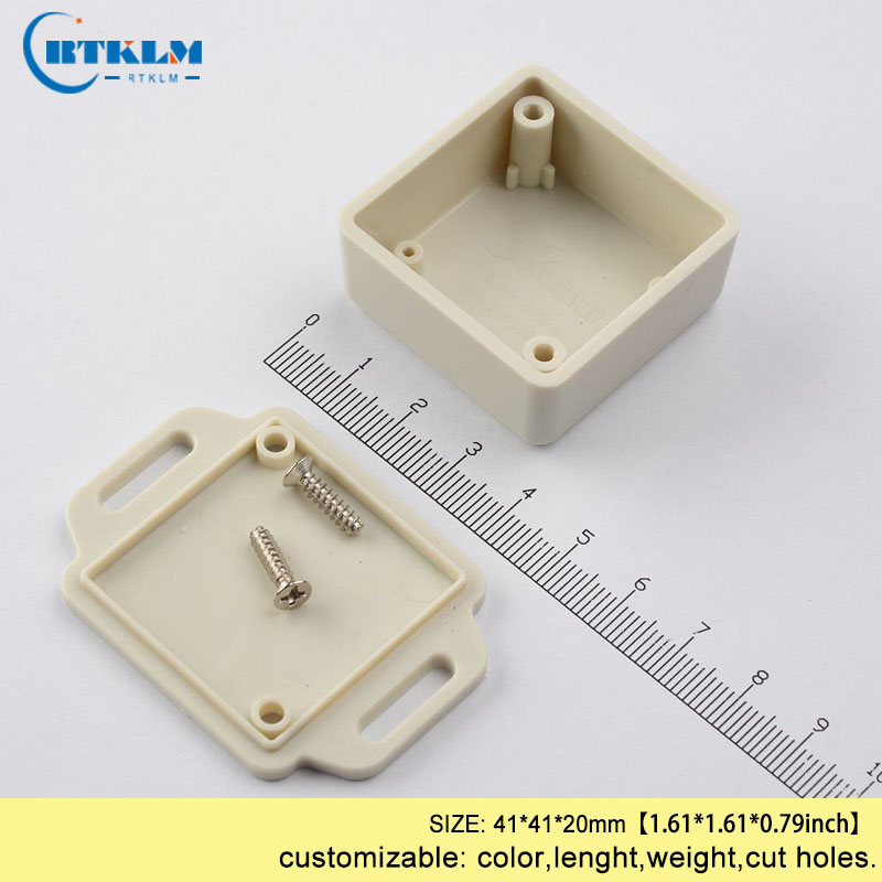 กล่องพลาสติกสำหรับอุปกรณ์อิเล็ - Diy Electronics Box บทวิจารณ์และราคา